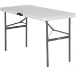 Lifetime Table Pliante rectangulaire Beige 122cm ref 4446