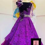 Robes en velours violet lavande à fleurs en velours à motif fleurs Taille 3 ans pour fille de la boutique en ligne Etsy.com 