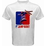 Limp Bizkit Logo Alternative Rock Band White Size S to 3XL USA Size T-Shirt EN1
