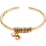 Bracelets en jonc argentés en or 18 carats personnalisés pour femme en promo 