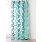Linder Rideau-8 œillets Fusil Ronds, 100% Polyester, Turquoise, 140x245