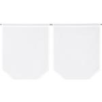 Brise-bises Linder blancs en polyester transparents 60x90 