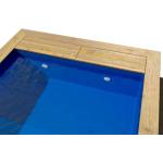 Liners de piscine bleues claires 