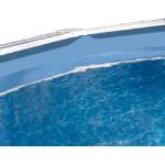 Liners de piscine Gre bleus en acier 