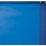 Liner piscine Gré en huit 640 x 390 x H.120 - Rail d'accroche - Bleu