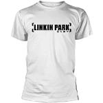 T-shirts blancs Linkin Park lavable en machine à manches courtes Taille L look fashion pour homme 