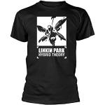 T-shirts Plastic Head noirs à manches courtes Linkin Park lavable en machine à manches courtes Taille S look fashion pour homme 