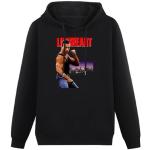 Lionheart Jean-Claude Van Damme Movie Mens Funny Unisex Sweatshirts Graphic Print Hooded Black Sweater M