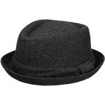 Chapeaux bob noirs en polyester 59 cm Taille L look fashion pour femme 