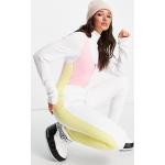 Combinaisons de ski d'hiver Liquorish multicolores imperméables Taille M look color block pour femme en solde 