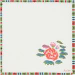 Lisa Corti serviettes de table Royal Palace à fleurs (set de quatre) - Blanc