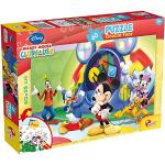 Lisciani - Disney Puzzle Mickey Mouse - Puzzle 60 Pièces - Double Face - Verso A Colorier - Jeu Educatif - A partir de 4 ans