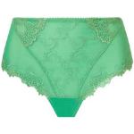 Culottes taille haute Lise Charmel Dressing Floral vert émeraude en coton Taille M pour femme 