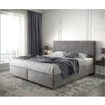 Lits King Size DeLife Dream-Well beiges nude en polyester 180x200 cm 