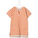Robes à manches courtes orange à rayures en coton mélangé à franges Taille 5 ans pour fille de la boutique en ligne Farfetch.com 
