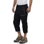 Pantalons de randonnée noirs respirants Taille L look fashion pour homme 