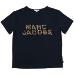 T-shirts à col rond Marc Jacobs bleu nuit en jersey à perles de créateur Taille 10 ans pour fille en promo de la boutique en ligne Yoox.com avec livraison gratuite 