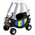 Little Tikes Macchina della Polizia Cozy Coupe - Gioco Cavalcabile con Clacson che Funziona Davvero, Interruttore di Accensione a Scatto & Tappo del Serbatoio