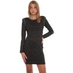 Robes Liu Jo Abito noires all over en viscose Taille S look casual pour femme 