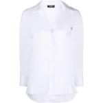 Chemises Liu Jo blanches en coton mélangé à manches longues à manches longues Taille XXL classiques pour femme 