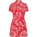Combishorts Liu Jo rouges à fleurs à motif fleurs Taille XL classiques pour femme 
