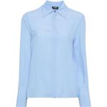 Chemises Liu Jo bleu ciel col italien à manches courtes Taille XXL pour femme 