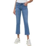 Jeans évasés Liu Jo Jeans bleus en coton à strass Taille 3 XL pour femme 