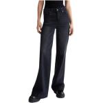 Jeans taille haute Liu Jo Jeans noirs en coton Taille 3 XL pour femme 