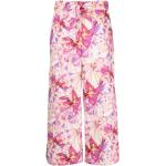 Pantalons Liu Jo roses à fleurs à imprimés Taille XS look fashion pour femme 
