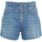 Shorts en jean Liu Jo bleus en denim à franges Taille 3 XL look casual pour femme 