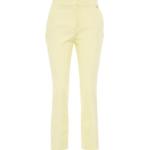 Pantalons slim Liu Jo jaunes en coton Taille XS pour femme 