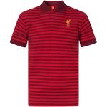 Polos rouges à rayures à rayures Liverpool F.C. Taille M pour homme 