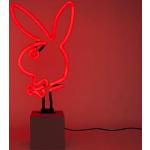 Locomocean - Playboy Glass Neon Sign - Bunny - Red