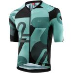 Maillots de cyclisme Löffler turquoise en polyester Taille XXL pour homme 