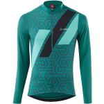 Maillots de cyclisme Löffler turquoise en polyester Taille XXL pour homme 