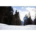 Coupe-vents d'hiver Löffler blancs en shoftshell coupe-vents respirants à capuche Taille M pour homme en promo 