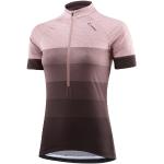 Maillots de cyclisme Löffler orange en polyester Taille XL pour femme 
