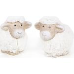 Nids de Pâques en argile à motif moutons 