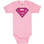 Body Logoshirt roses à logo en coton Superman look fashion pour garçon de la boutique en ligne Amazon.fr 