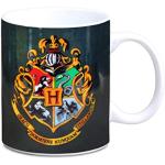 Logoshirt® Harry Potter I Hogwarts I Logo I Mug I Tasse à café I Porcelaine I 300 ml I Dans une boîte cadeau colorée I Design original sous licence