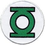 Logoshirt La Lanterne verte Logo Écusson - DC Comics Patch - Green Lantern Logo - Super-héros Insigne - Design original sous licence