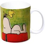 Logoshirt® Snoopy & Woodstock I Authentic Peanuts I Mug I Tasse à café I Porcelaine I 300 ml I Dans une boîte cadeau colorée I Design original sous licence