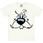 Logoshirt® Asterix Le Gaulois I Idéfix I Visage I T-Shirt imprimé I Femme & Homme I Manches Courtes I Blanc I Design Original sous Licence I Taille L