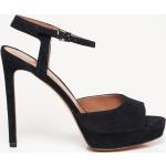 Sandales/Nu pieds noir en cuir pour femme - Taille40 - LOLA CRUZ