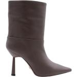 Lola Cruz - Shoes > Boots > Ankle Boots - Brown -