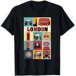 London Tee Shirts, I Love London, London Skyline Landmarks T-Shirt