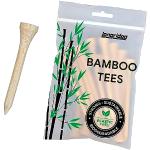 LONGRIDGE Bamboo Tees 54MM Natural (50 PCS)