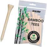 LONGRIDGE Bamboo Tees 69MM Natural (40 PCS)