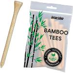 LONGRIDGE Bamboo Tees 83MM Natural (30 PCS)