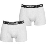 Slips Lonsdale gris Taille S look fashion pour homme 